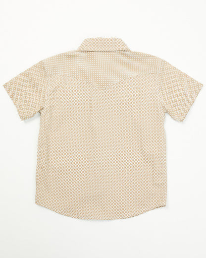 Cody James Toddler Boys' Grill and Greet Medallion Print Short Sleeve