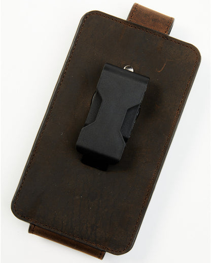 Cody James Men's Scratch Mexican Flag Cell Phone Holder Clip-On Case