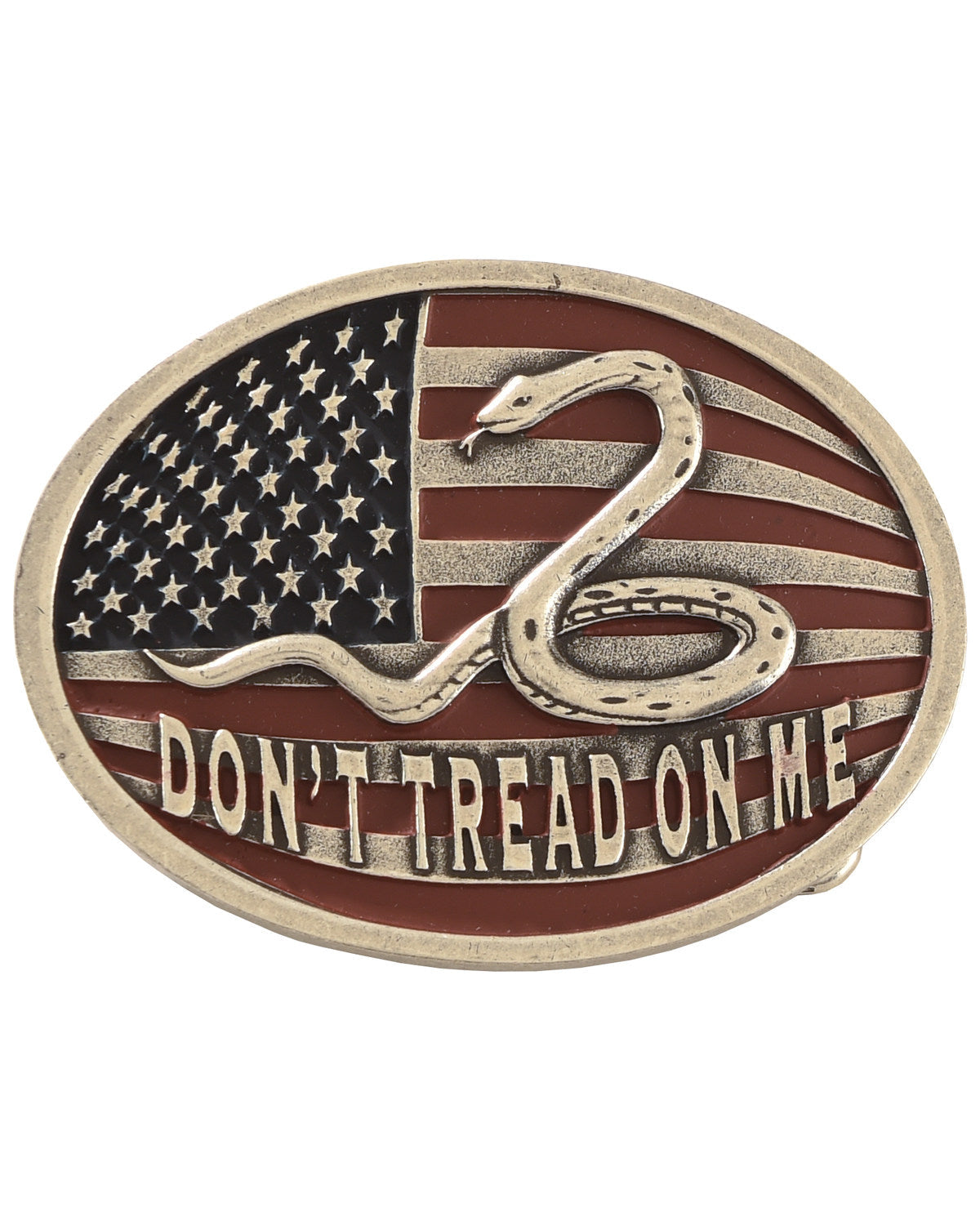 Cody James Men's Don't Tread on Me Belt Buckle