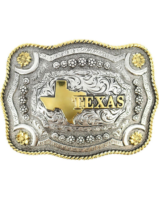 Cody James Men's Texas Rectangular Belt Buckle