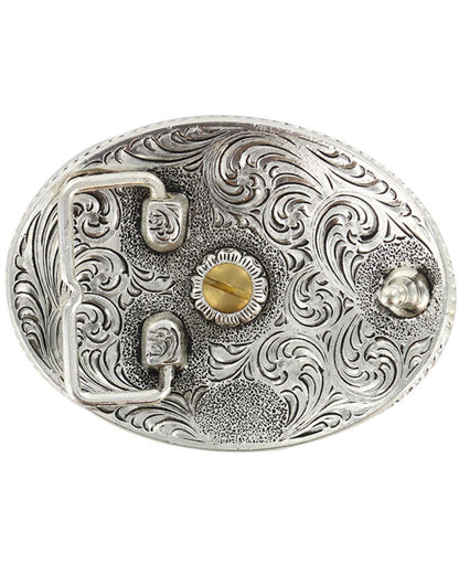 Cody James Men's Antiqued Colorado Oval Belt Buckle