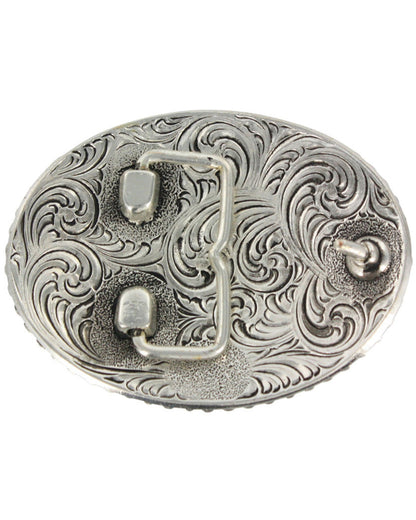 Cody James Men's Oval Longhorn Belt Buckle