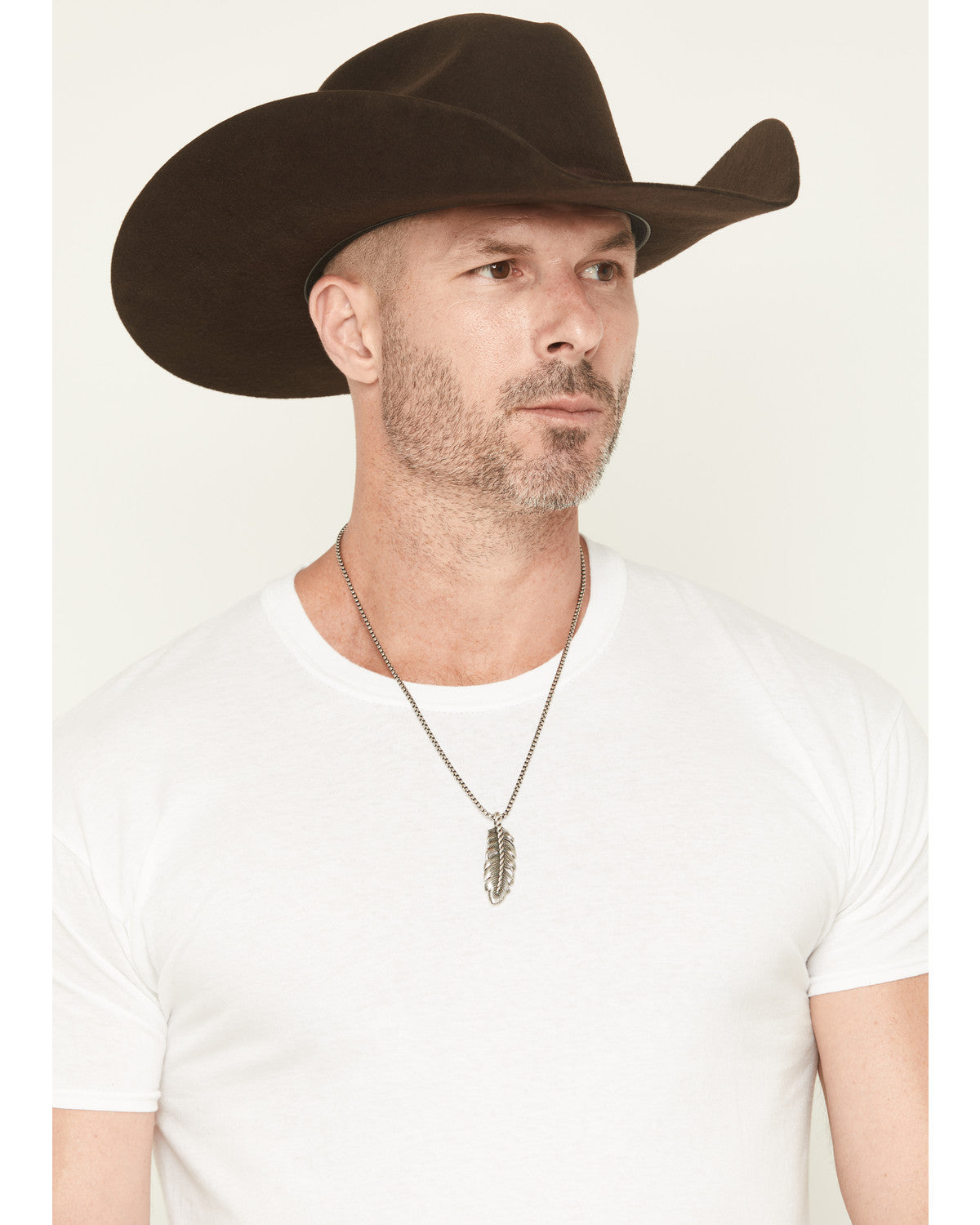 Cody James Men's Feather Necklace