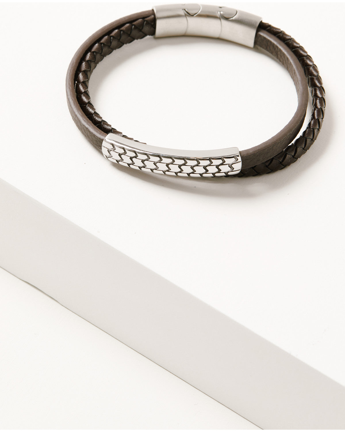 Cody James Men's Adjustable Leather Bracelet