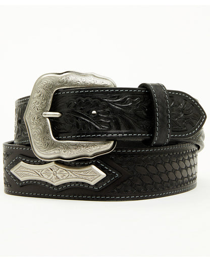 Cody James Men's Concho Tooled Western Belt