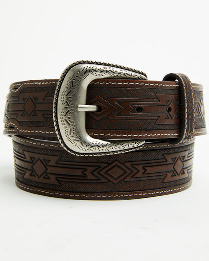 Cody James Men's Ridge Southwestern Leather Belt