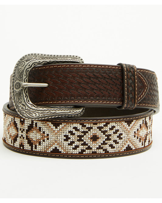 Cody James Men's Tucker Southwestern Leather Belt