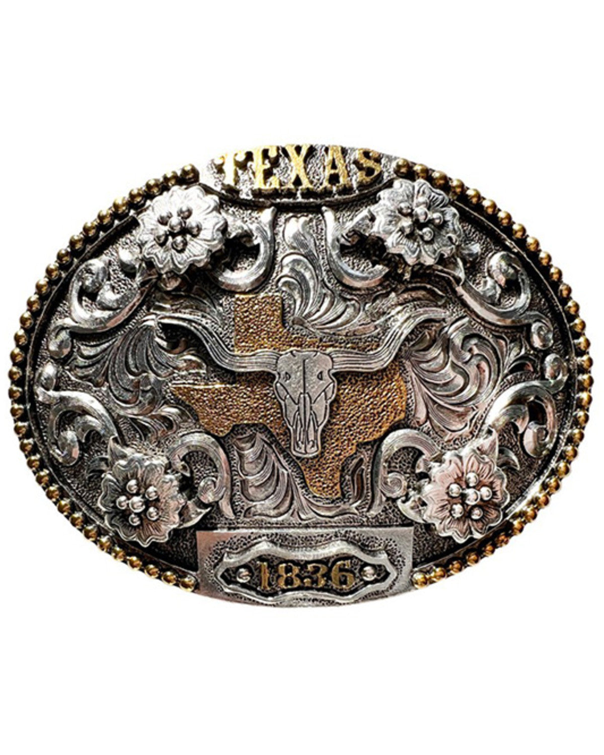 Cody James Men's Texas 1836 Long Horn Buckle