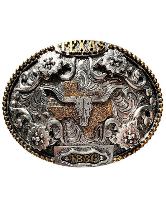 Cody James Men's Texas 1836 Long Horn Buckle