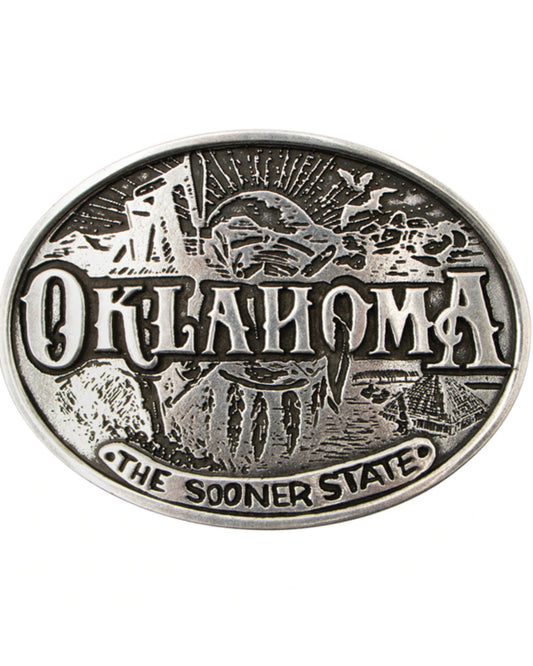 Cody James Oklahoma Heritage Oval Buckle