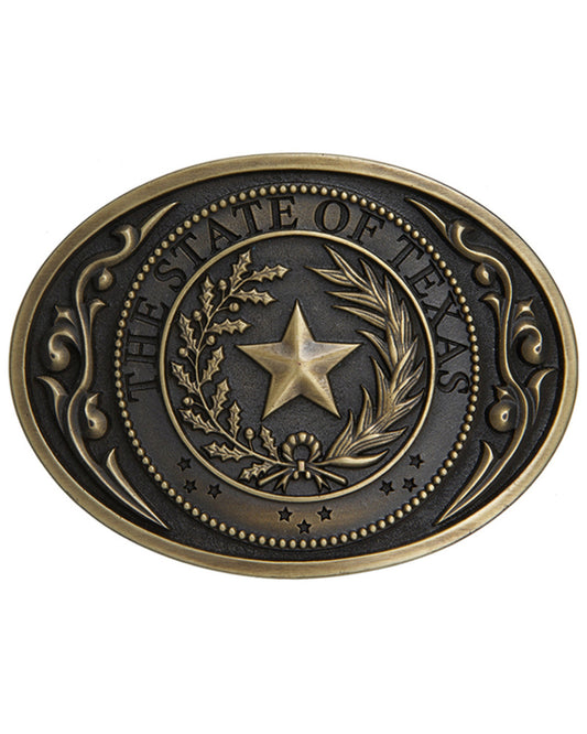 Cody James Men's The State Of Texas Seal Buckle
