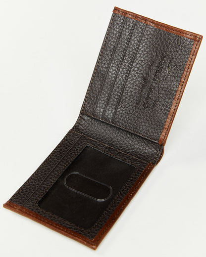 Cody James Men's Landry Tooled Bifold Wallet
