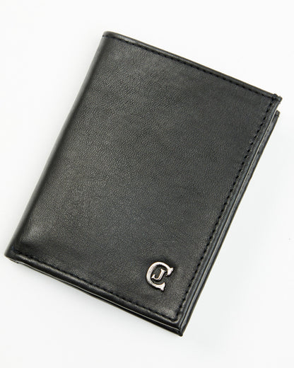 Cody James Black 1978™ Men's Chapman Smooth Leather Bifold Wallet