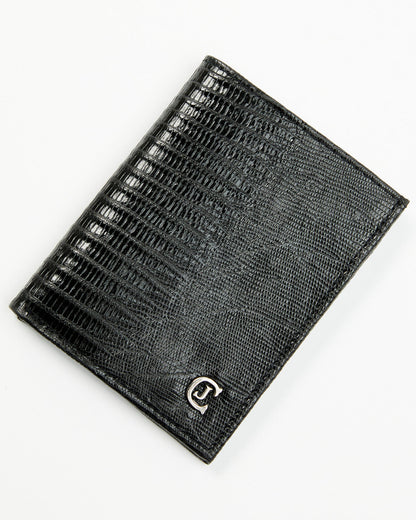 Cody James Black 1978™ Men's Vance Exotic Lizard Bifold Wallet