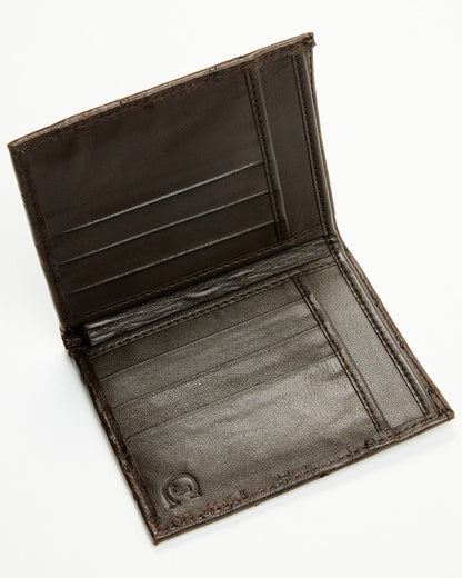 Cody James Black 1978™ Men's Dawson Exotic Full-Quill Ostrich Bifold W