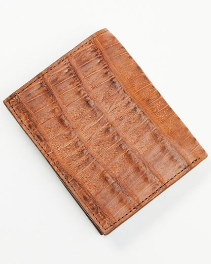 Cody James Black 1978™ Men's Sutton Exotic Caiman Tail Bifold Wallet