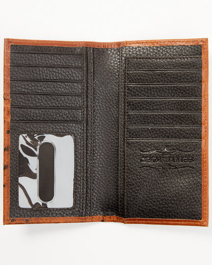 Cody James Men's Grady Faux Ostrich Rodeo Wallet