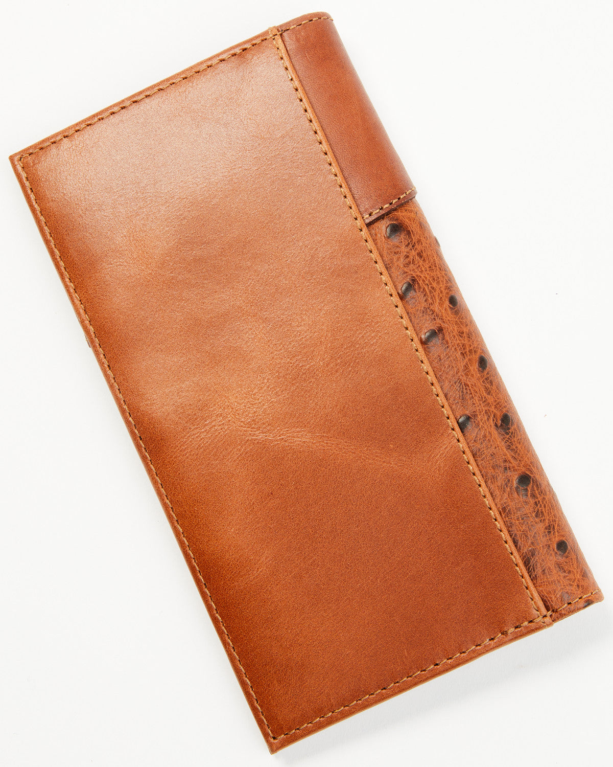 Cody James Men's Grady Faux Ostrich Rodeo Wallet