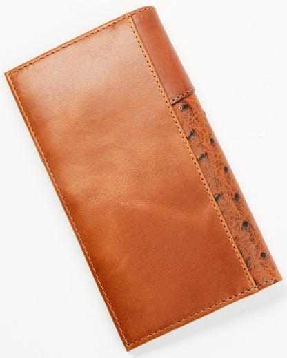 Cody James Men's Grady Faux Ostrich Rodeo Wallet