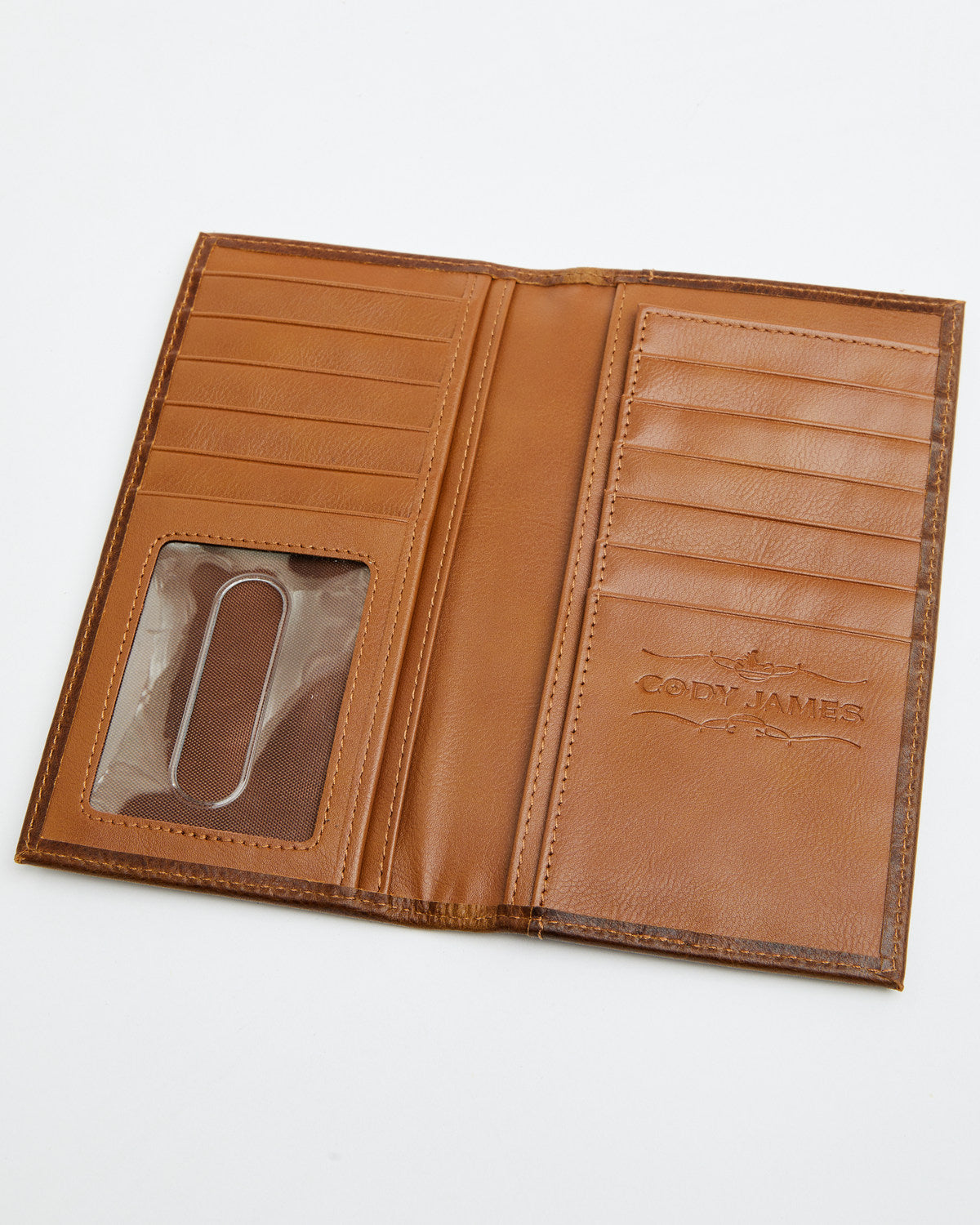 Cody James Men's Southwestern Woven Leather Rodeo Wallet