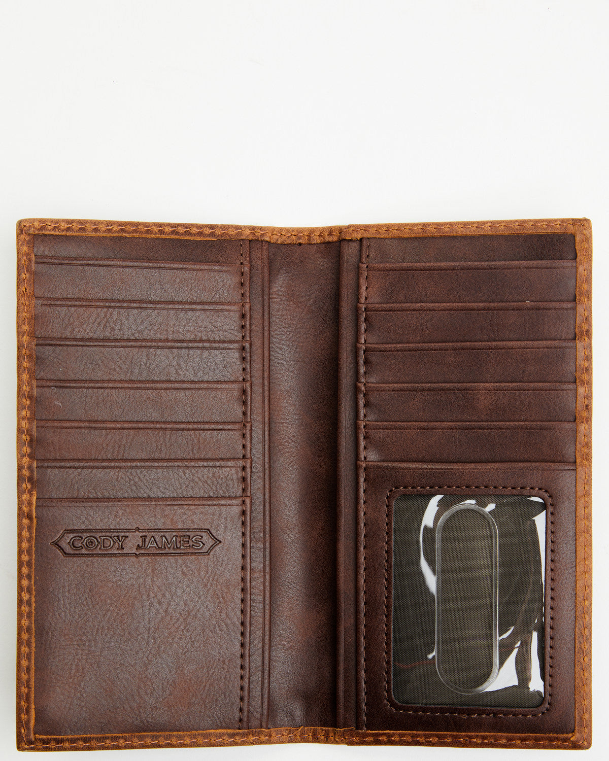 Cody James Men's Tooled Leather Rodeo Wallet