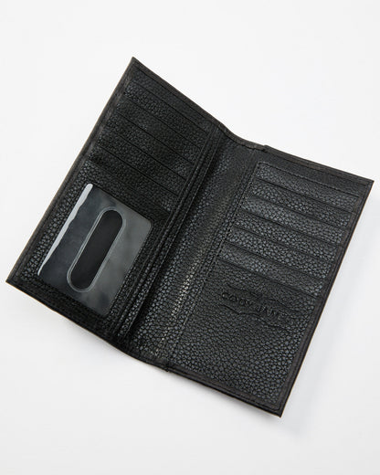 Cody James Men's Crocodile Embossed Rodeo Wallet