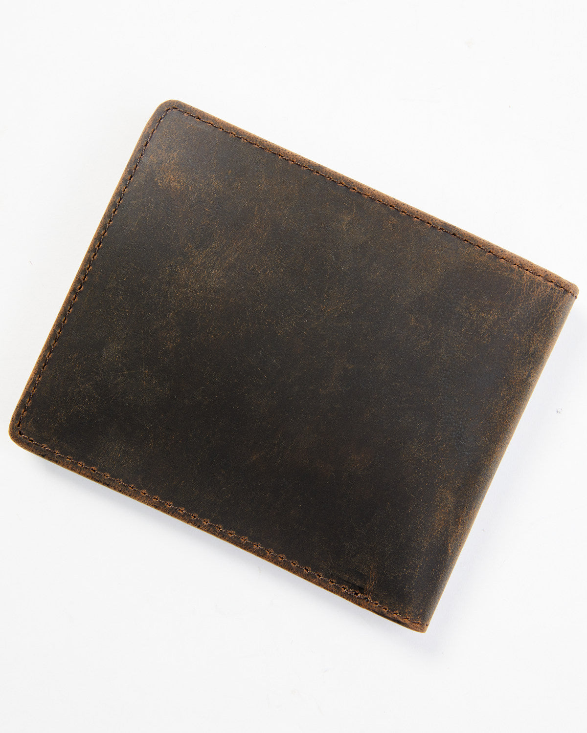 Cody James Men's Brown Mexico Slash Bifold Leather Wallet