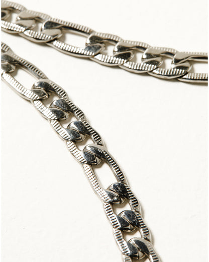 Cody James Men's Stainless Link Bracelet