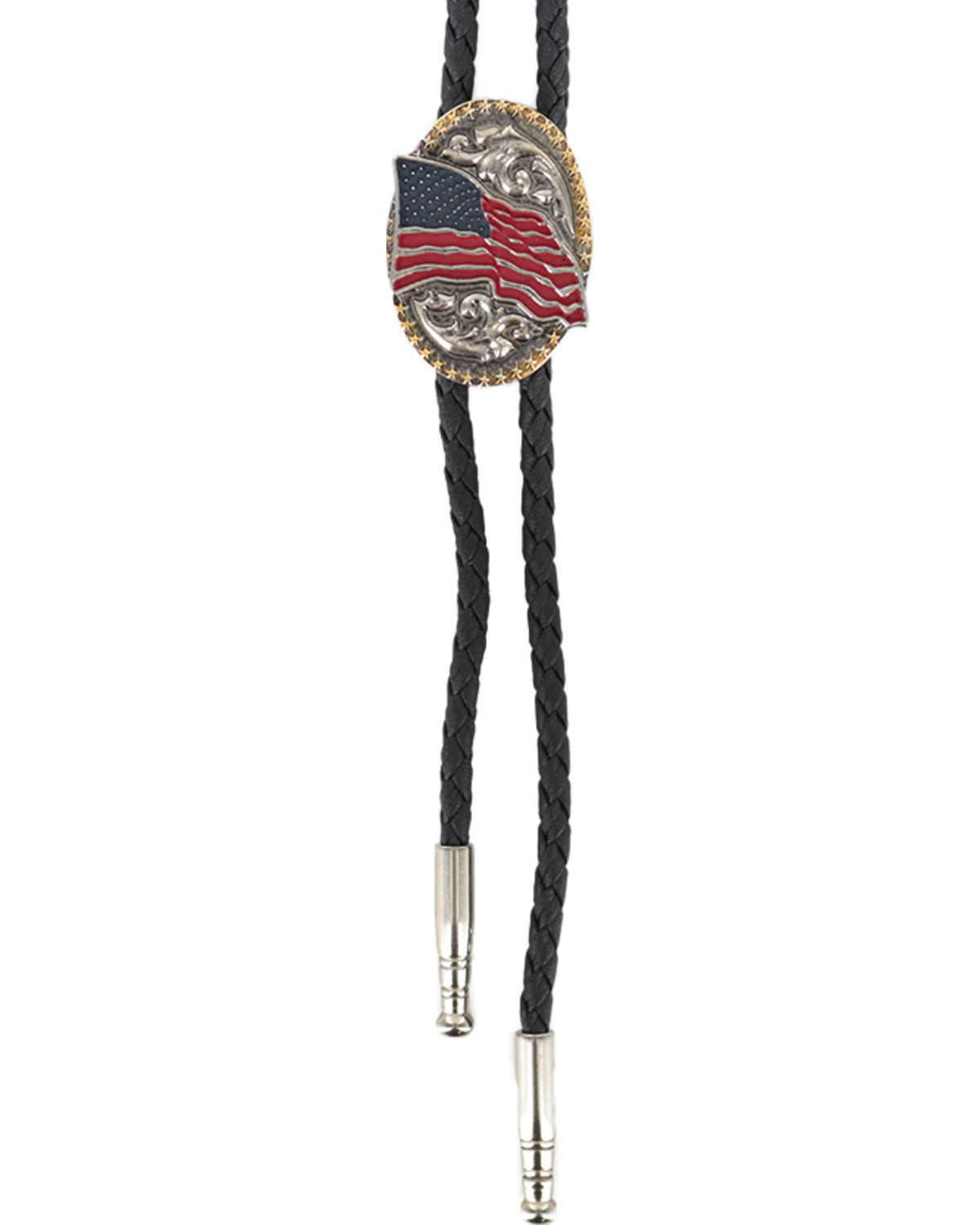 Cody James Men's American Flag Bolo Tie