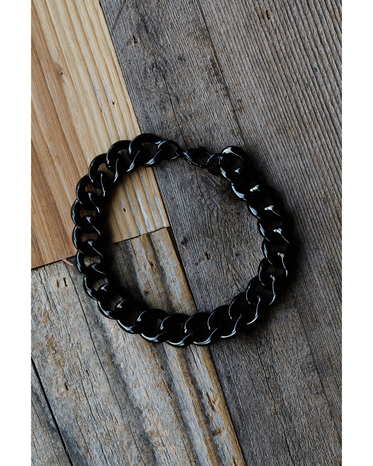 Cody James Men's Gunmetal Cuban Link Bracelet