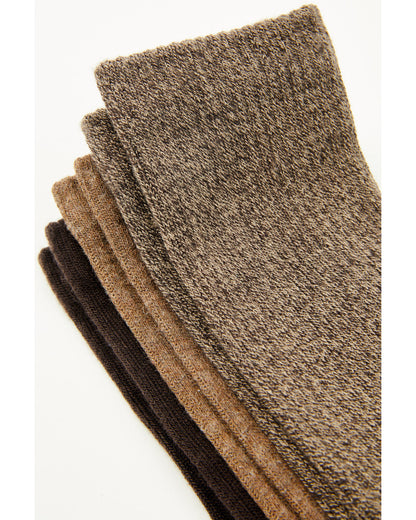 Cody James Men's Basic Crew Socks - 3 Pack