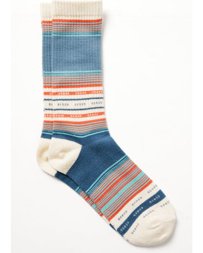 Cody James Men's Rio Southwestern Striped Crew Socks