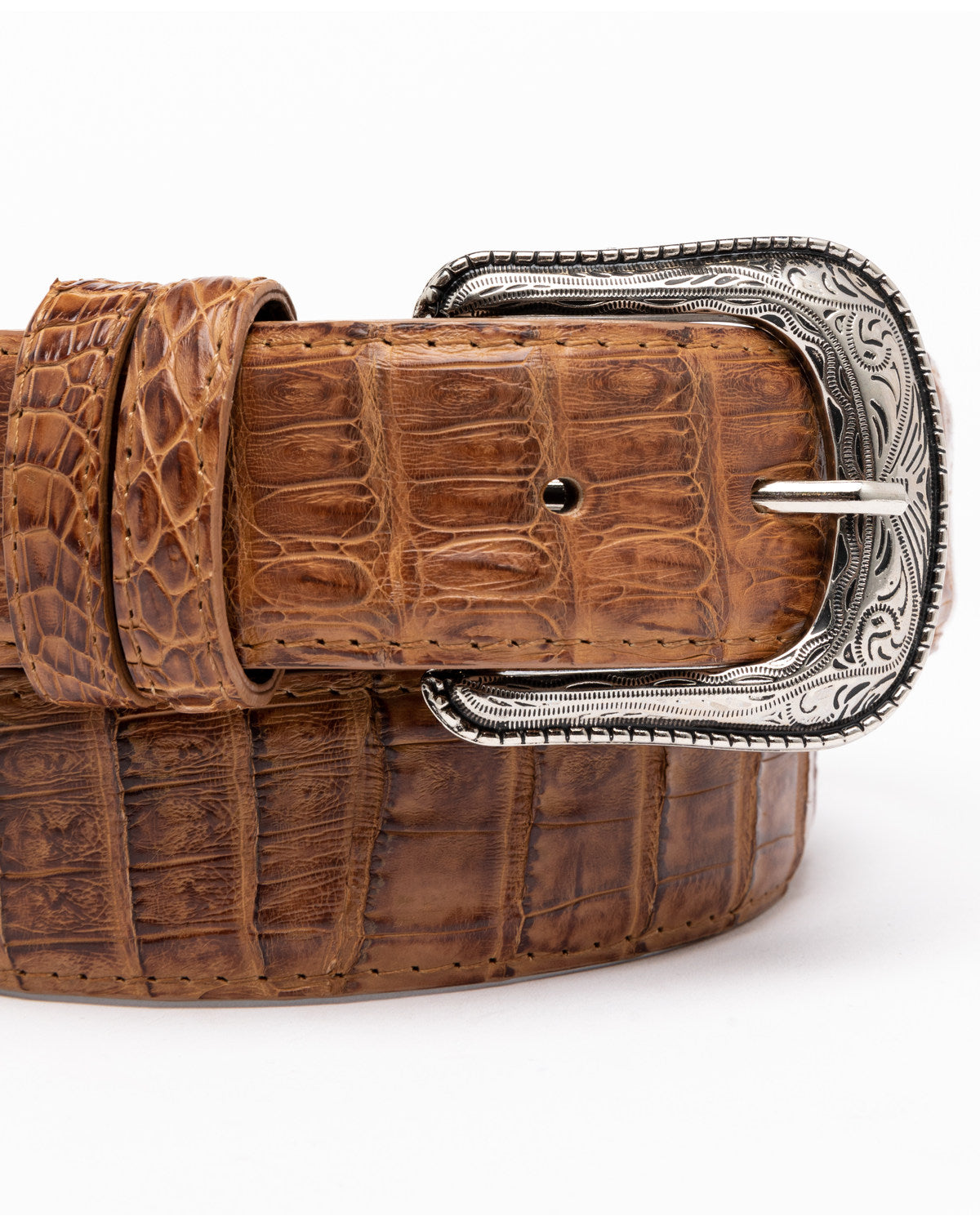 Cody James Men's Hornback Caiman Exotic Belt
