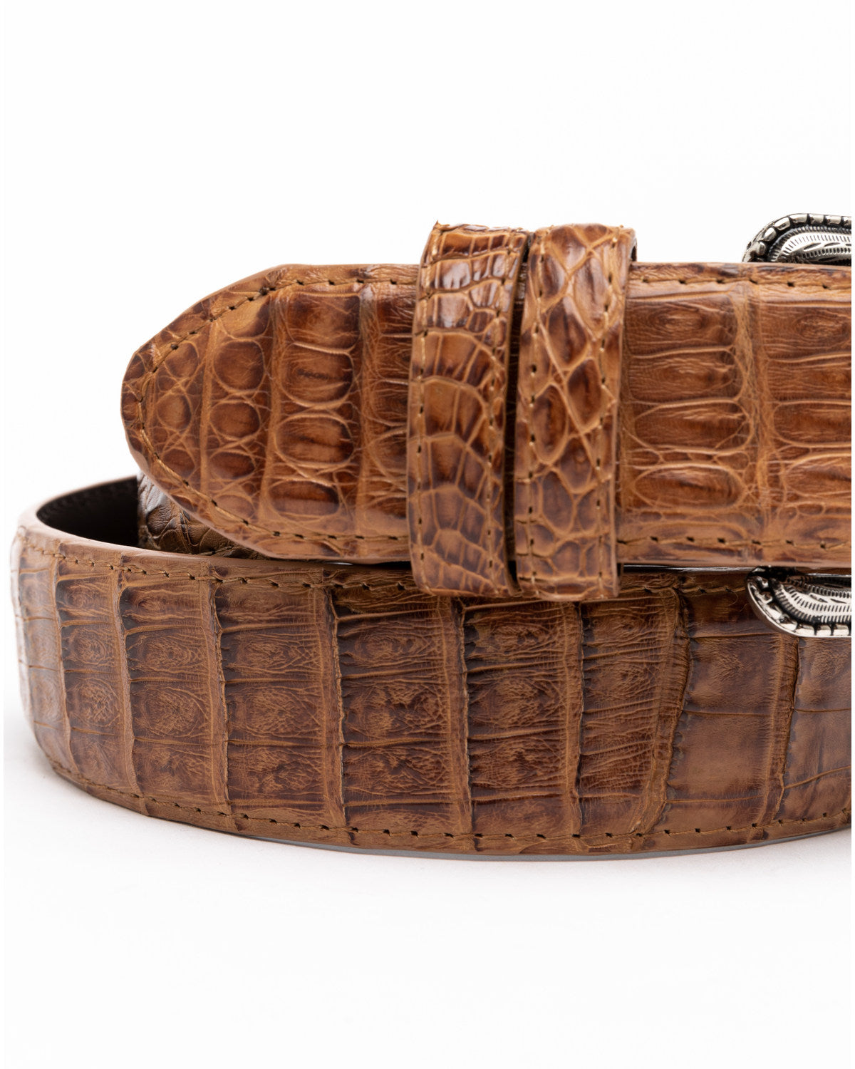 Cody James Men's Hornback Caiman Exotic Belt