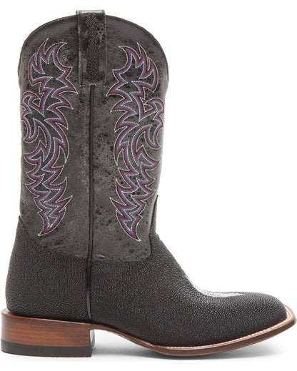 Cody James Men's Exotic Stingray Western Boots - Broad Square Toe