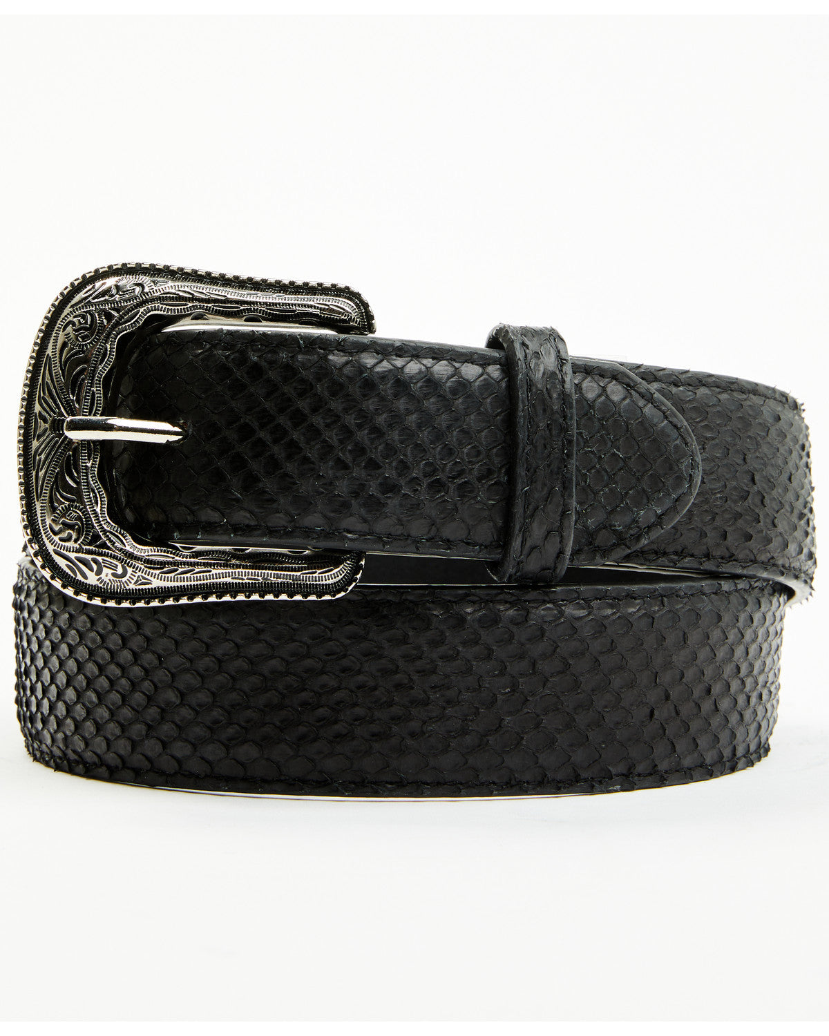 Cody James Men's Tyrell Exotic Python Leather Belt
