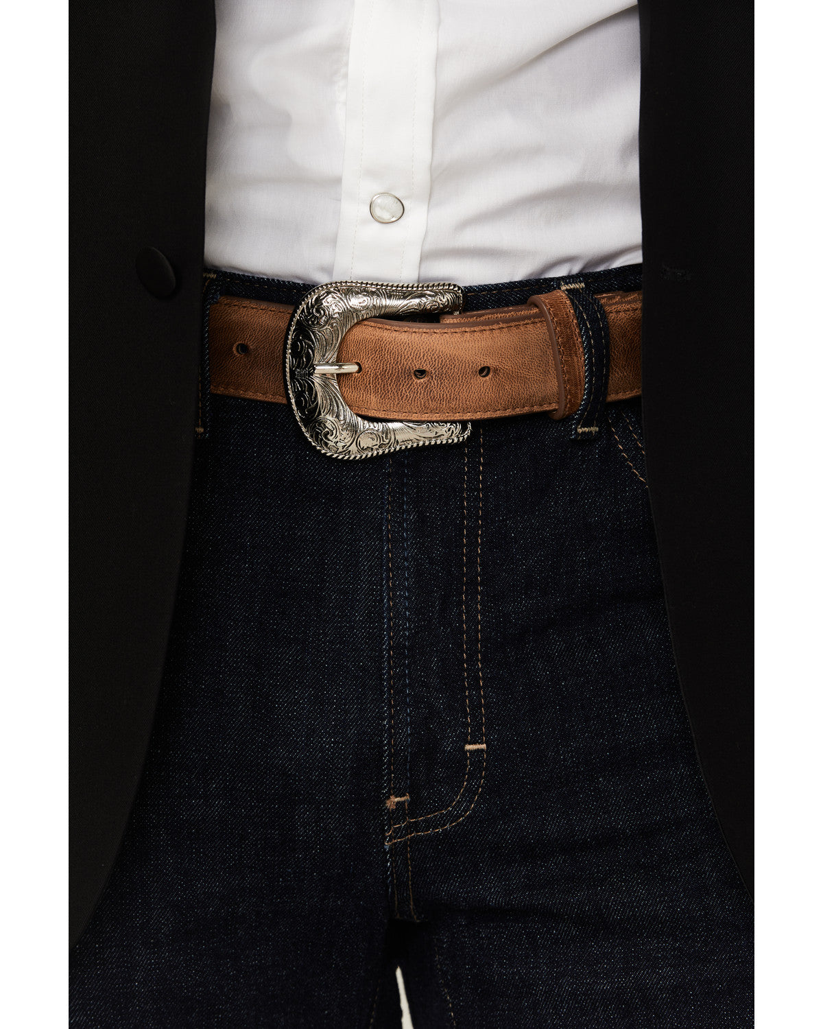 Cody James Black 1978™ Men's Smooth Leather Belt