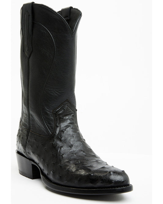 Cody James Black 1978® Men's Chapman Exotic Full-Quill Ostrich Western