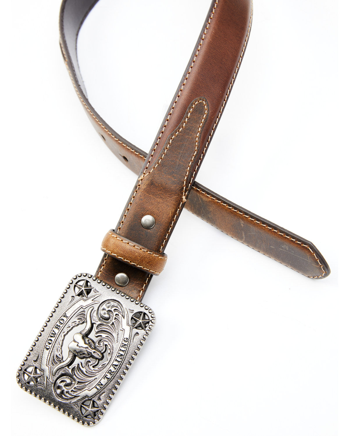 Cody James Boys' Longhorn Buckle