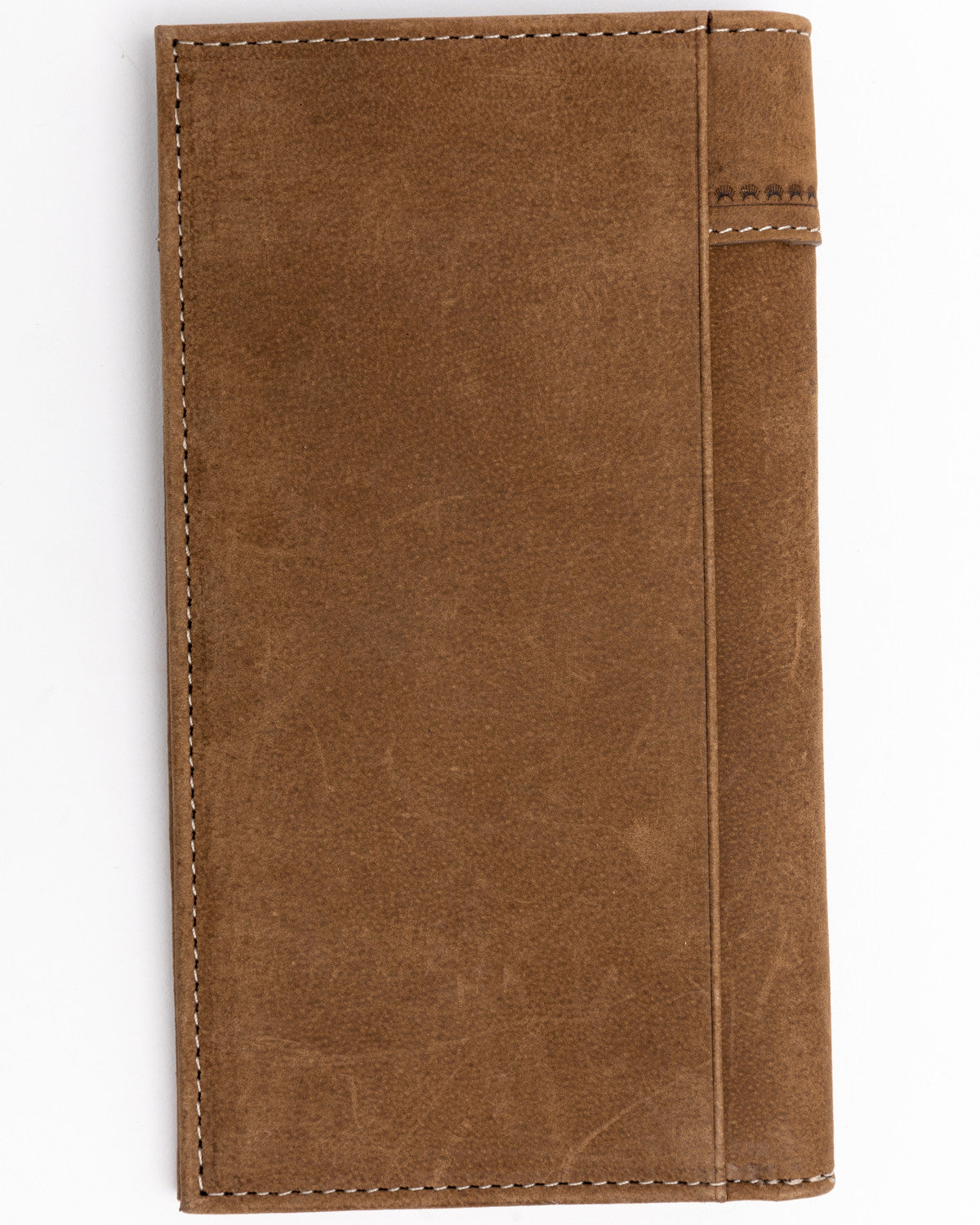 Cody James Men's Hair On Praying Cowboy Leather Checkbook Wallet