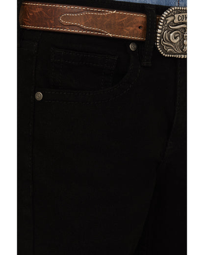 Cody James Boys' Night Rider Slim Bootcut Comfort Stretch Denim Jeans