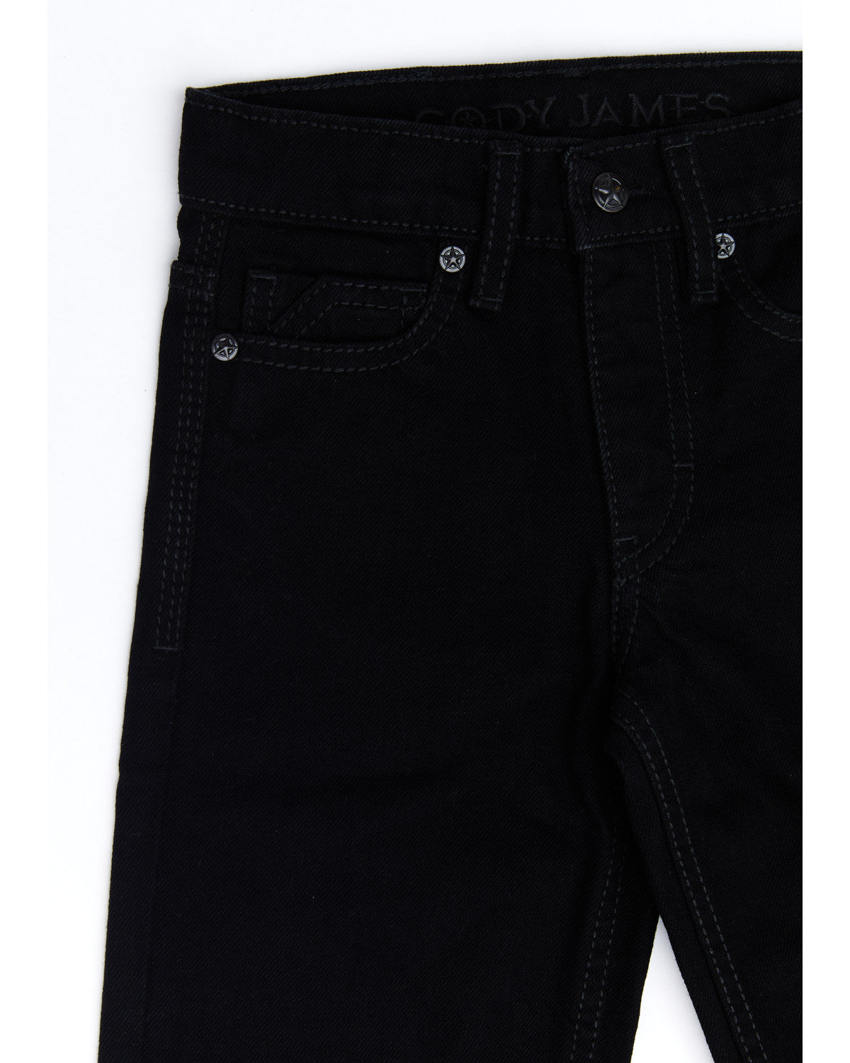 Cody James Boys' Night Rider Mid Rise Rigid Relaxed Bootcut Jeans - Si