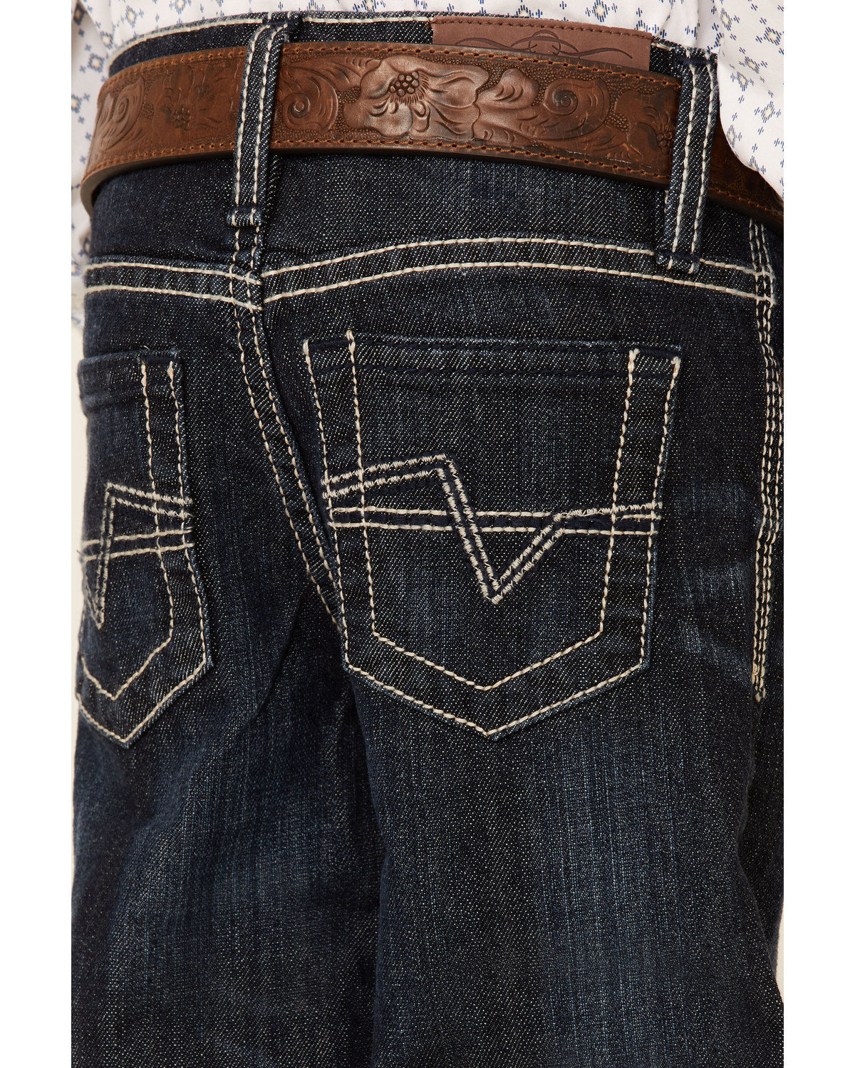 Cody James Little Boys' Night Hawk Medium Wash Mid Rise Stretch Relaxe