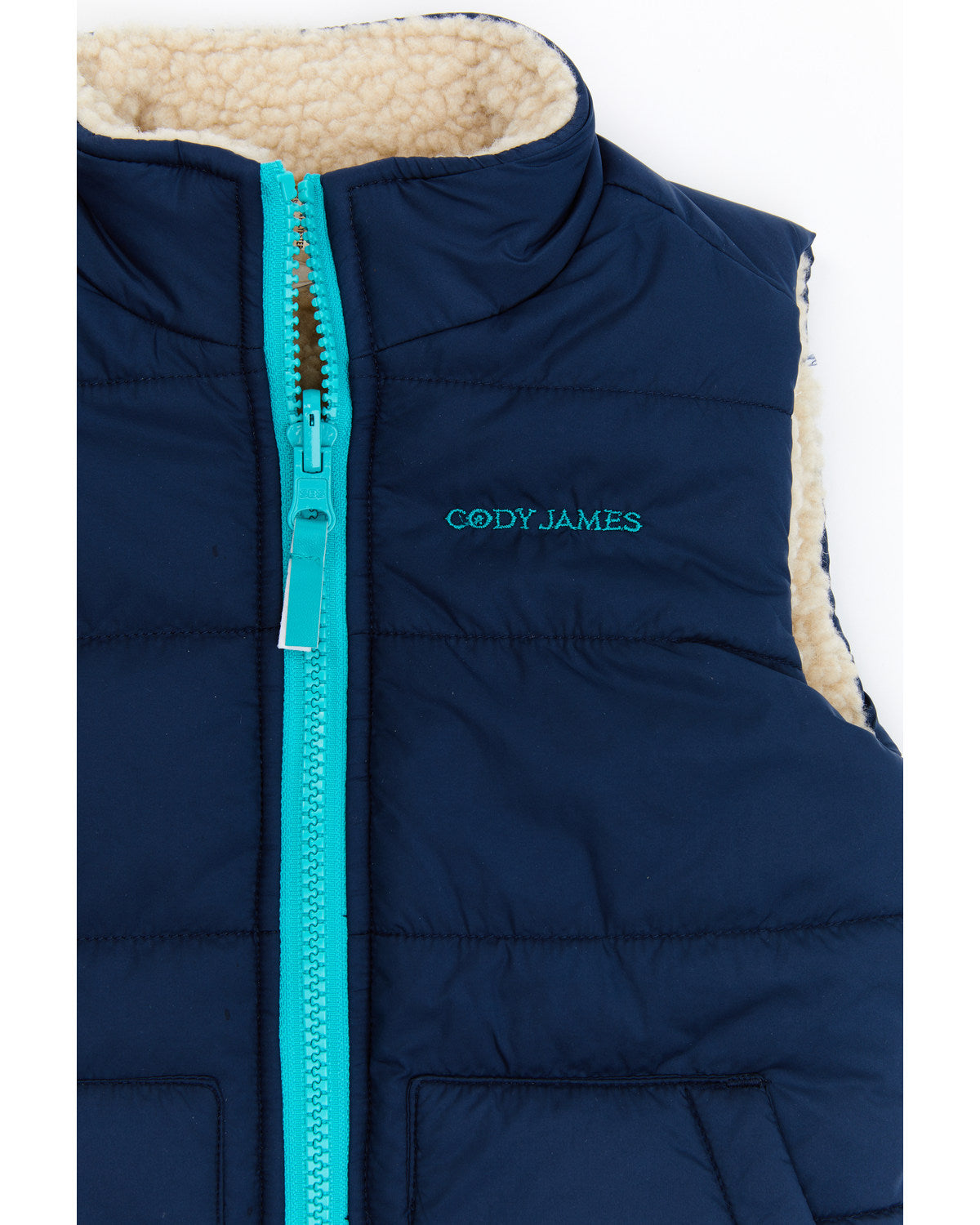 Cody James Toddler Boys' Reversible Puffer Vest