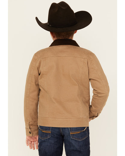 Cody James Boys' Ozark Washed Canvas Rancher Jacket