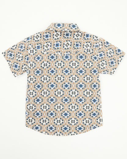 Cody James Toddler Boys' High Plains Southwestern Print Short Sleeve W