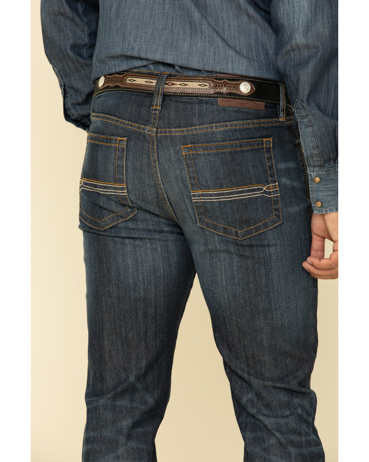 Cody James Men's Night Hawk Wash Jackson Slim Straight Stretch Denim J