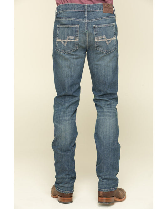 Cody James Men's Stone Cold Wash Jackson Slim Straight Stretch Denim J