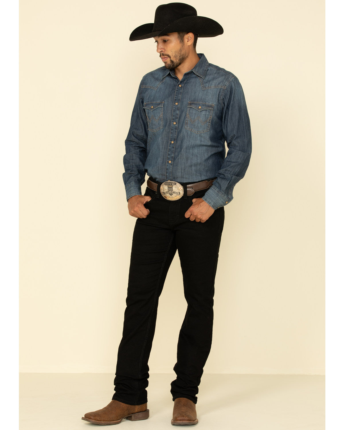 Cody James Men's Night Rider Wash Jackson Slim Straight Stretch Denim