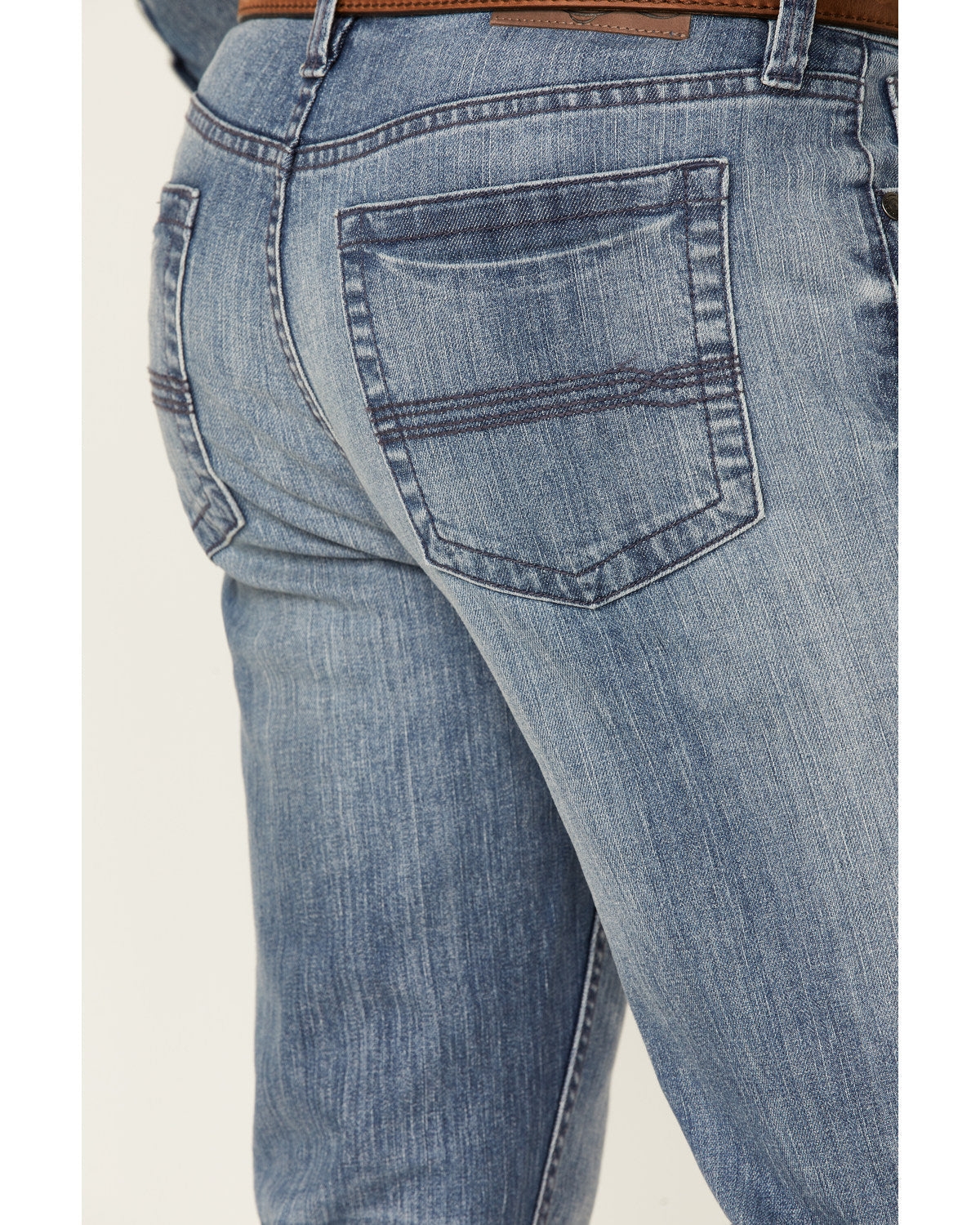 Cody James Men's Buckskin Wash Jackson Slim Straight Stretch Denim Jea